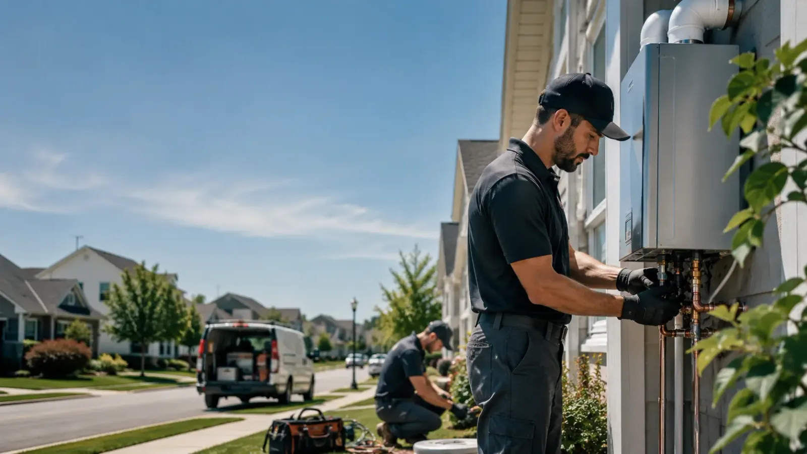Tankless Water Heater Installation in Hudson, MA